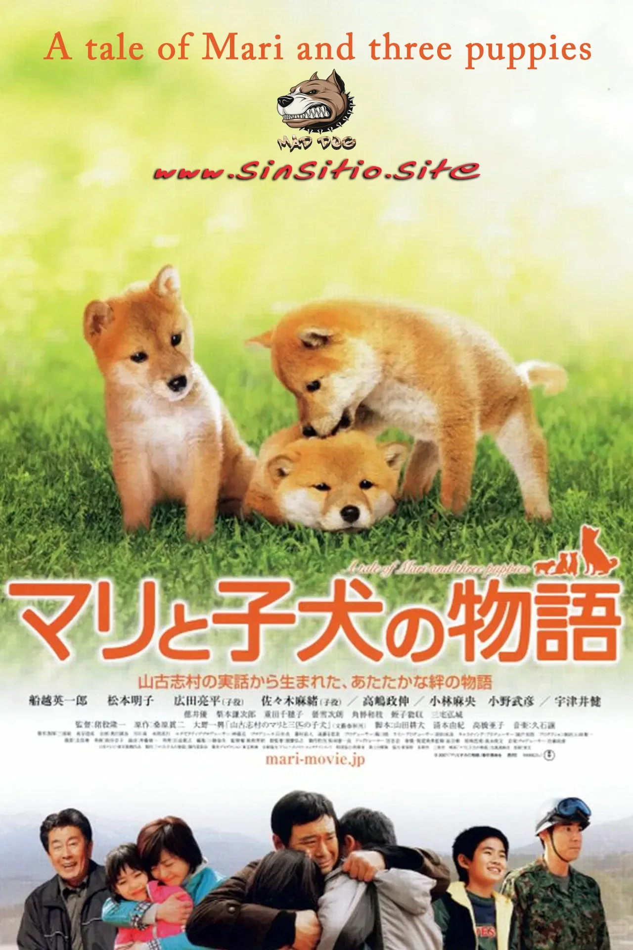 A tale of Mari and three puppies (2007).1080p WEBRip x264 AAC (Japones+Subt castellano)-(By josemanuelps)
