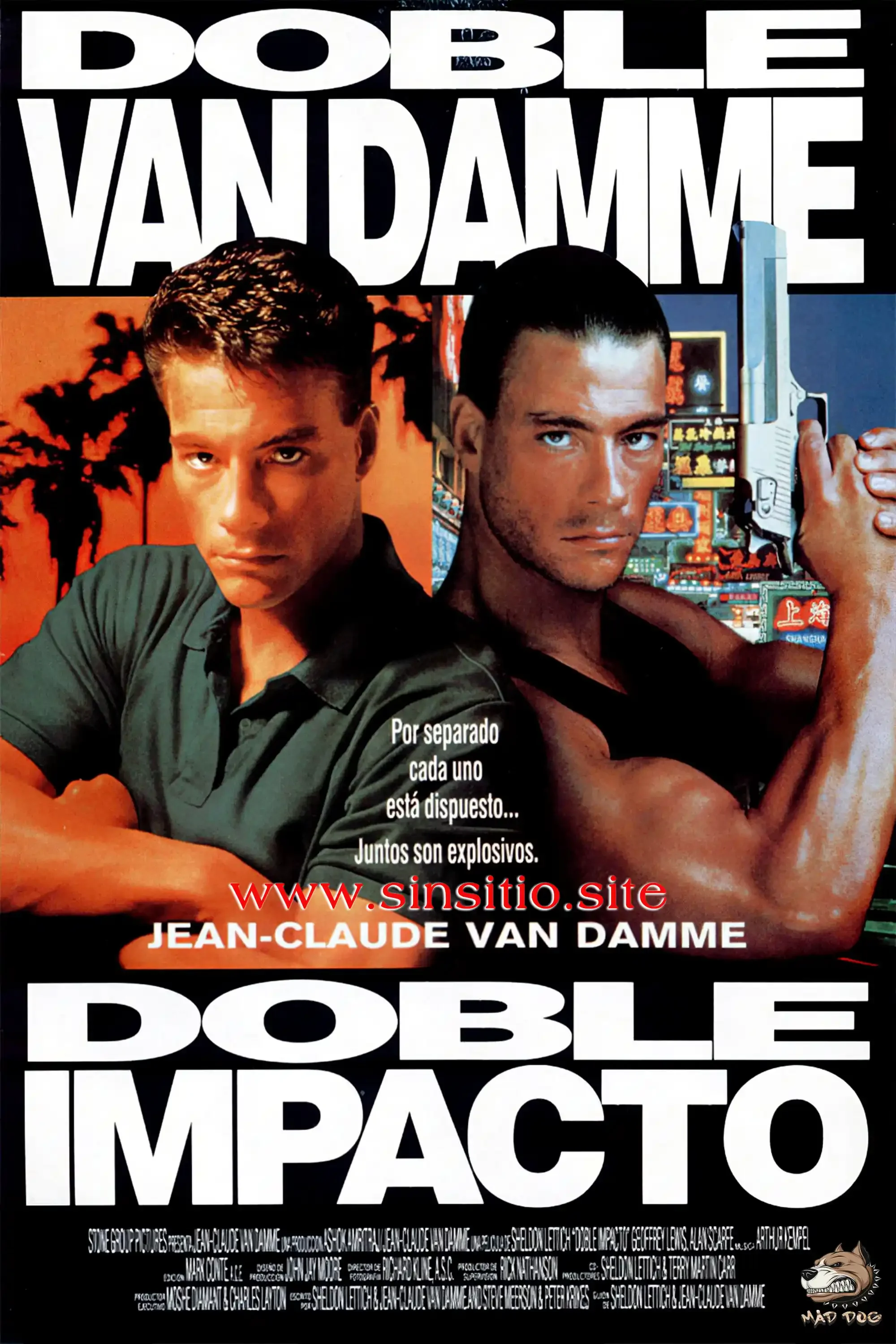 Doble impacto (1991).Micro HD 1080p (Spanish-English+Subt)