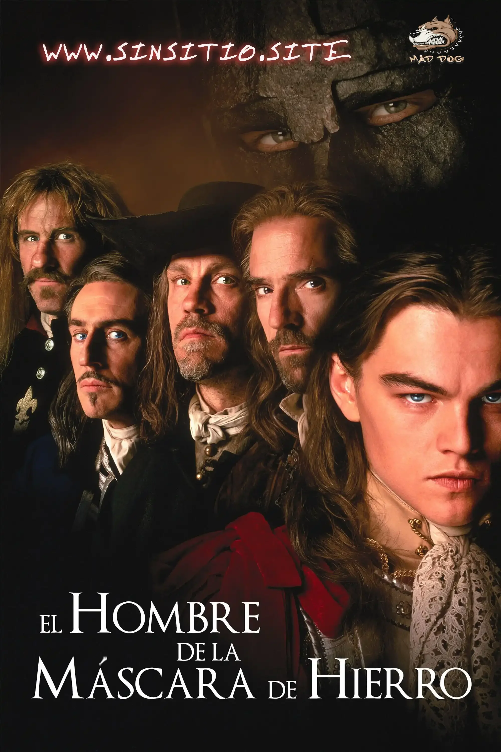 El hombre de la máscara de hierro (1998).BDrip 1080p (Spanish-English+Subt)