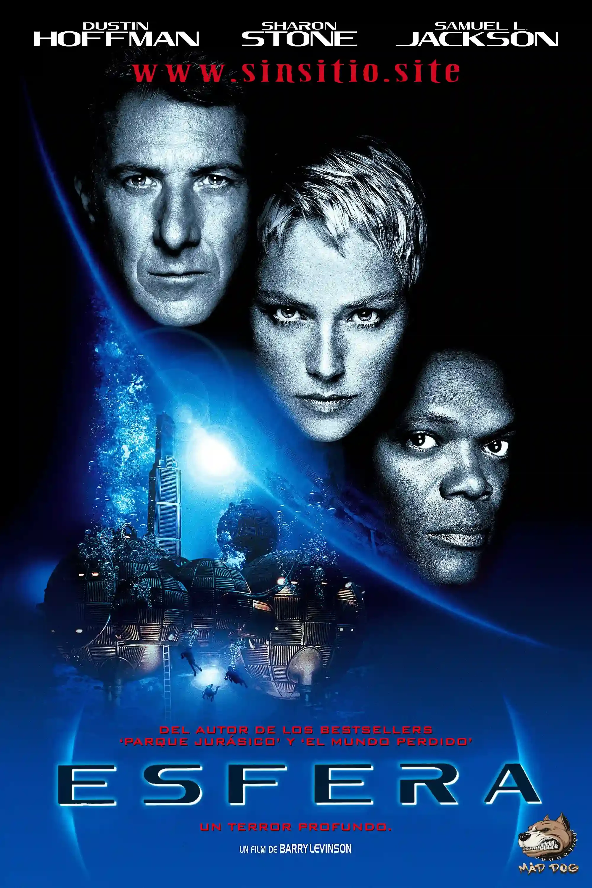 Esfera (1998).(Sphere).(H.Remaster).HEVC HD 1080p (Spanish-English+Subt)