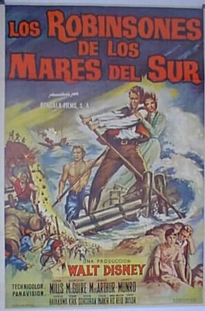 Los robinsones de los mares del Sur (1960 Aventuras Disney) BDrip