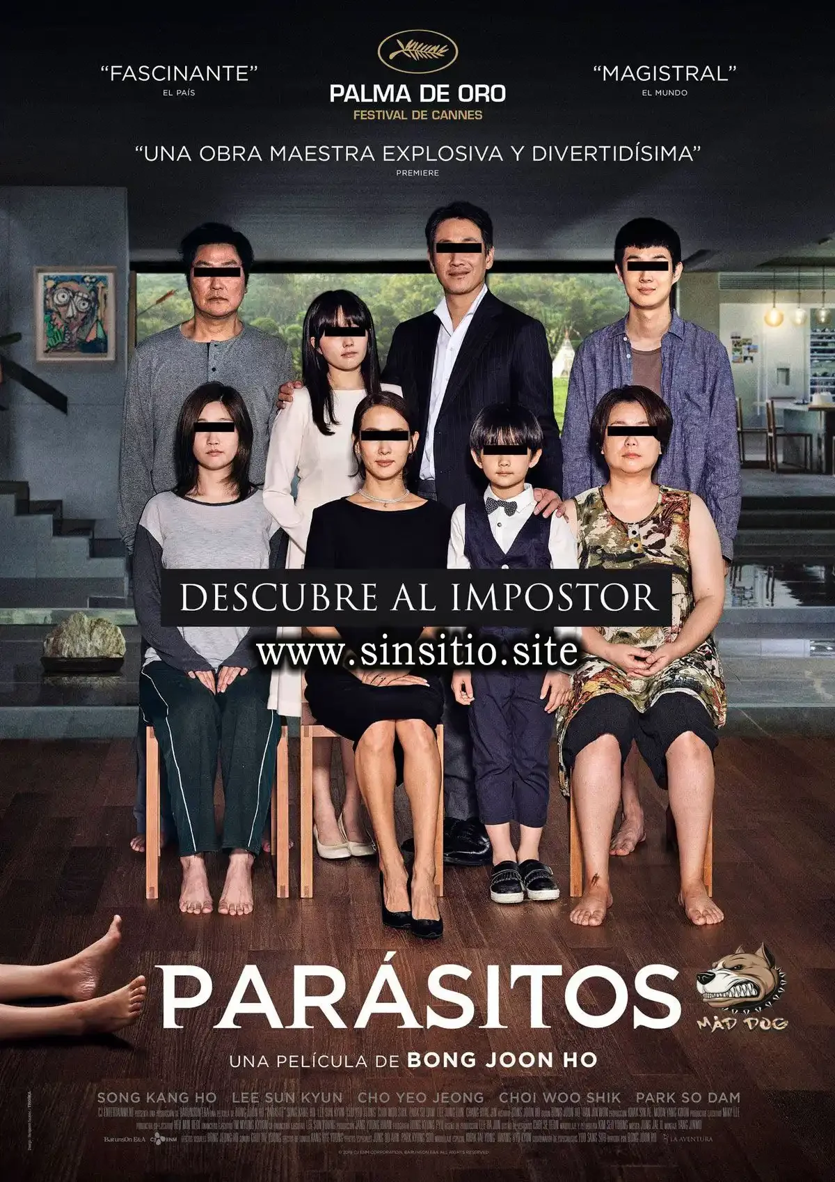 Parásitos (2019).HD 1080p (Spanish-Korean+Subt)