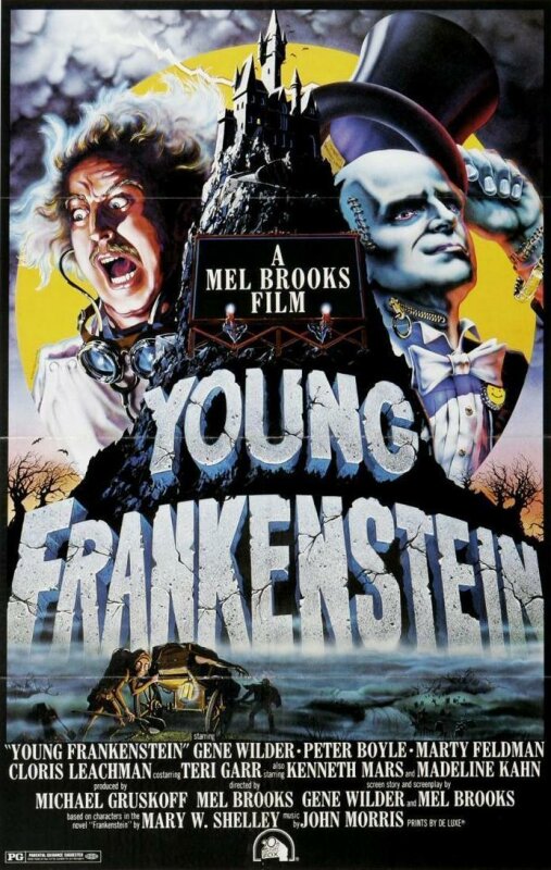 El jovencito Frankenstein (1974) BDRip 1080p H264 Castellano Ingles AC3 5.1. Subt