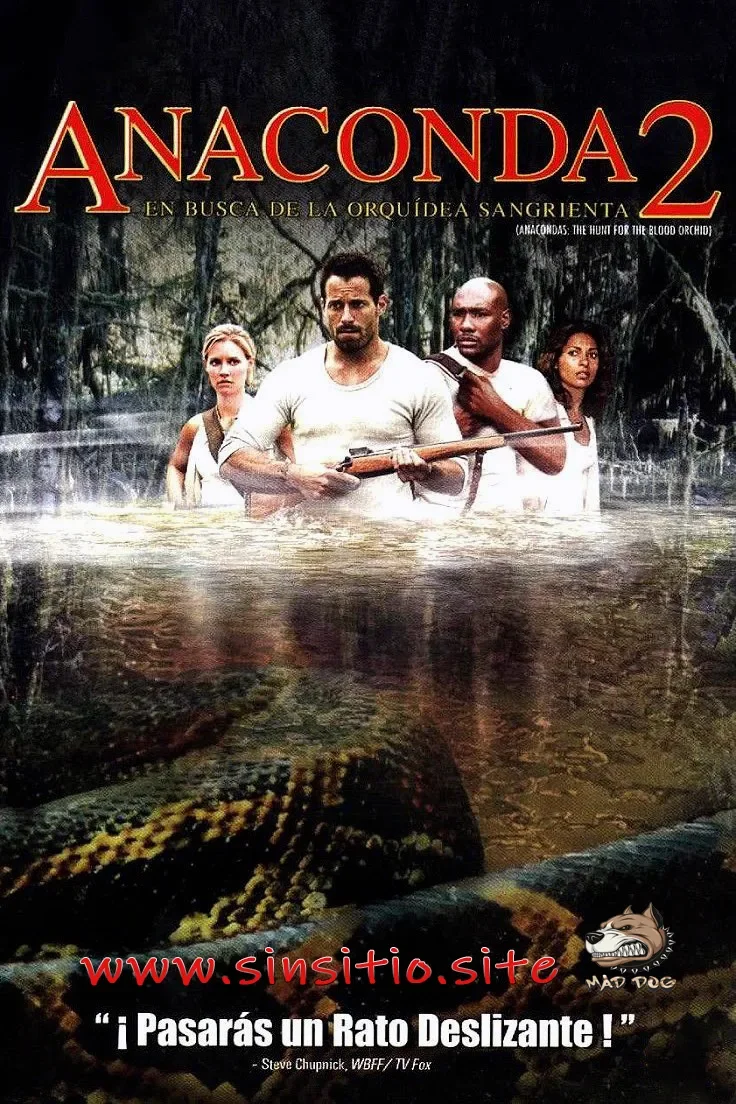Anaconda 2 En busca de la orquidea sangrienta (2004).BDrip 1080p (Spanish-English+Subs) (Dwight H.Little)