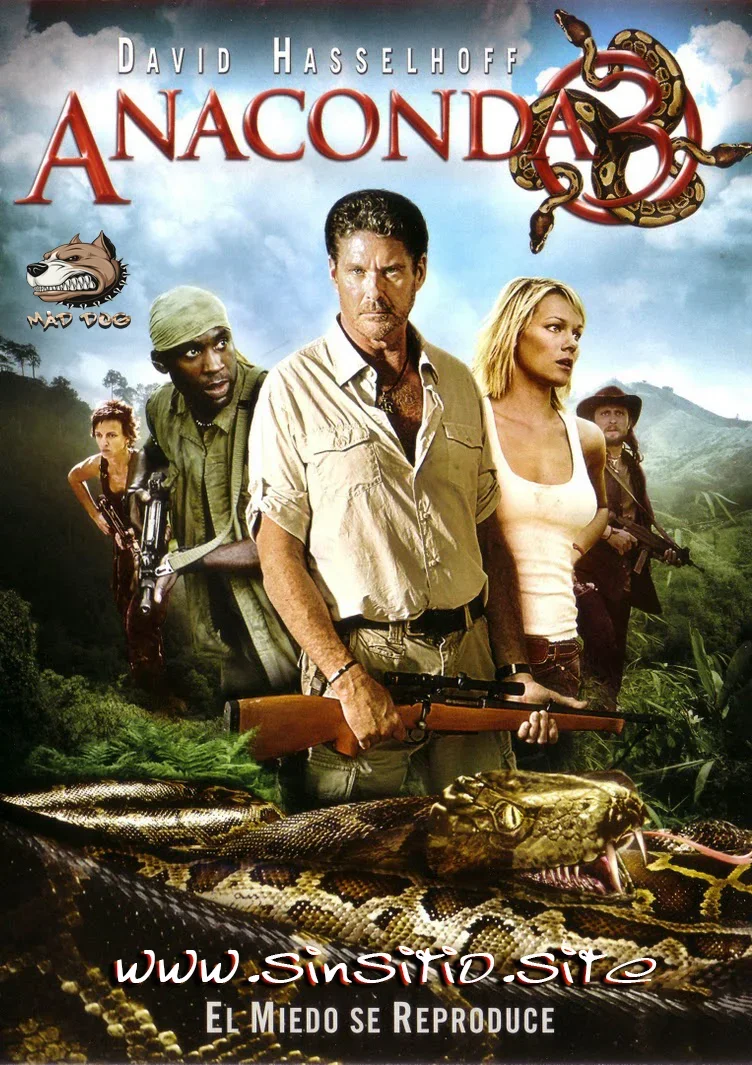 Anaconda 3 La amenaza (2008).(Anaconda 3 The Offspring)  MicroHD 1080p (Spanish-English+Subs)