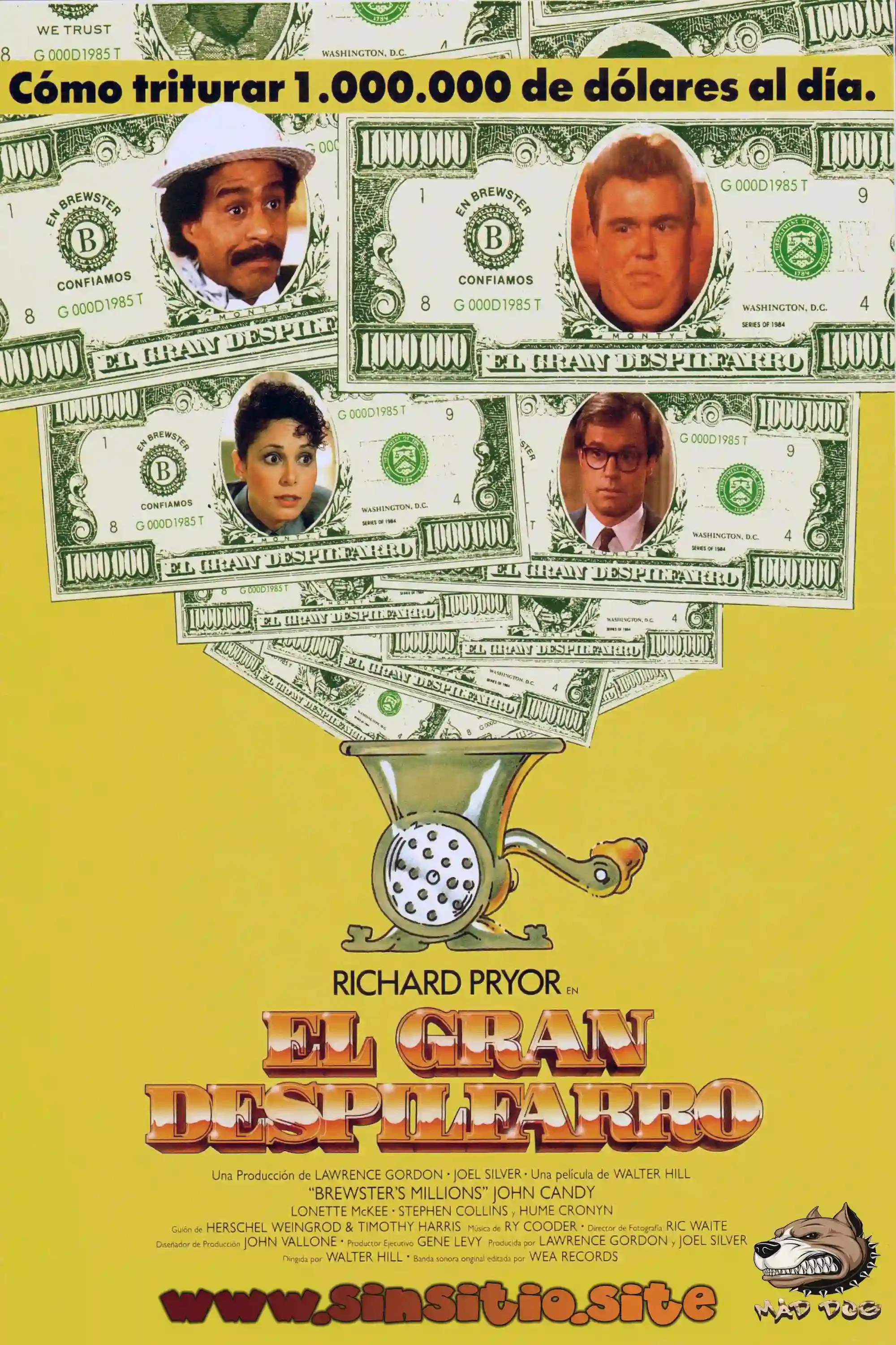 El gran despilfarro (1985).BDrip 1080p (Spanish-English+Subs)