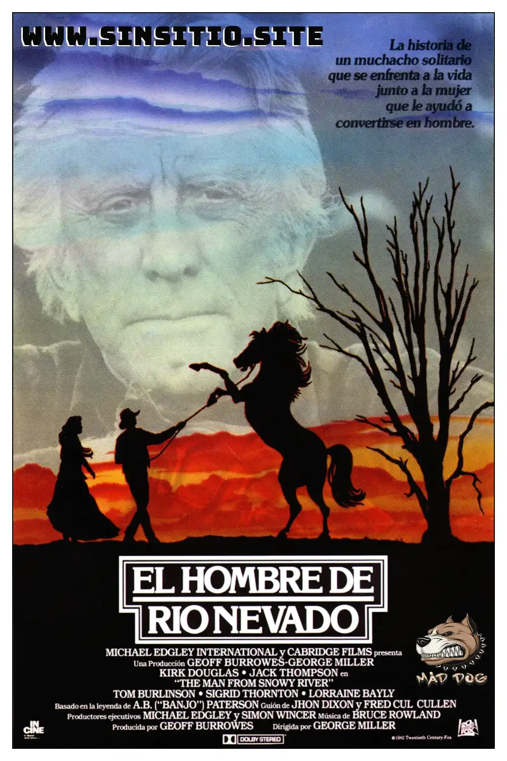 El hombre de rio nevado (1982).(George Miller) BDrip 1080p (Spanish-English+Subs)