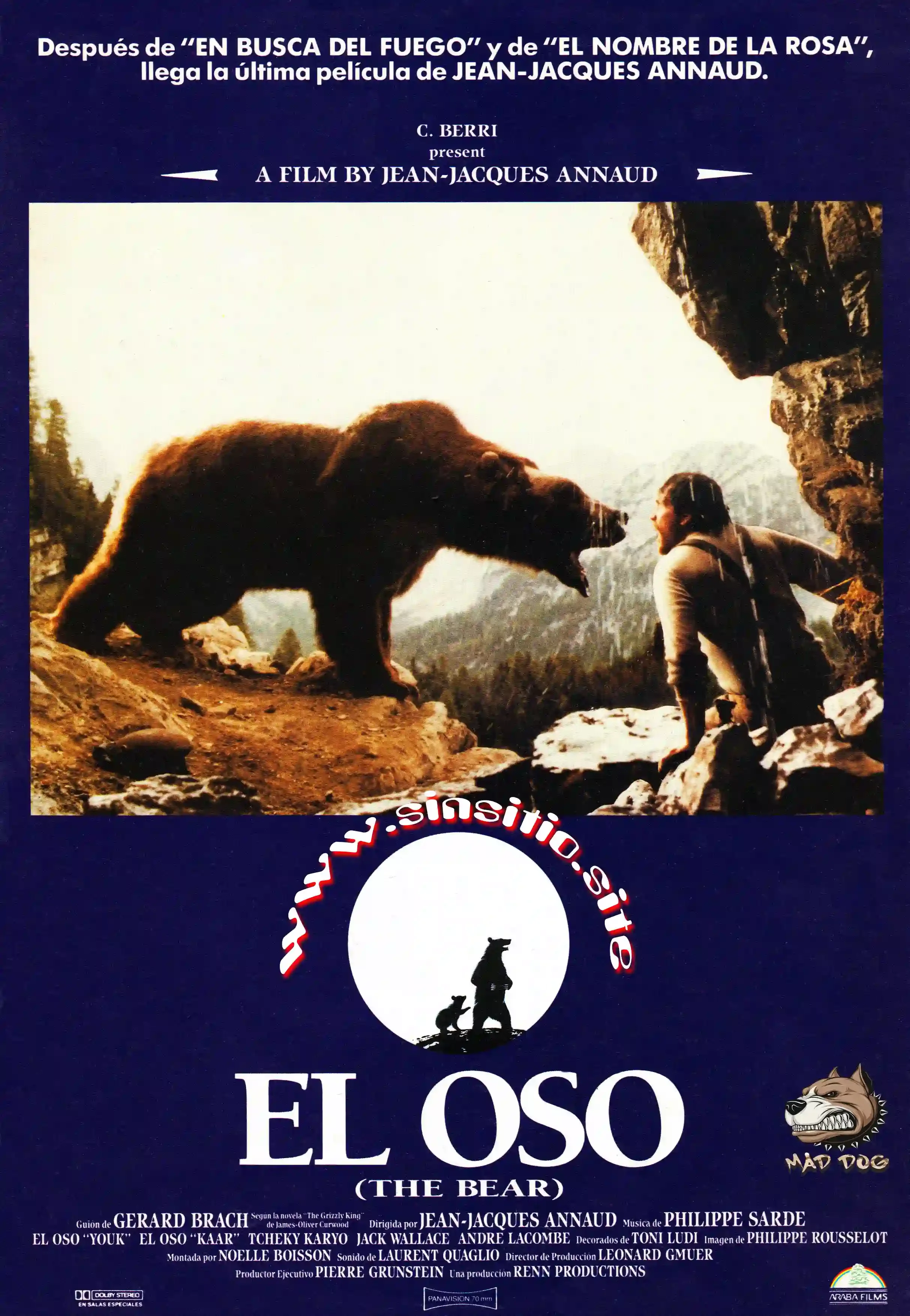 El Oso (1988).BDrip 1080p (Spanish-English+Subs)