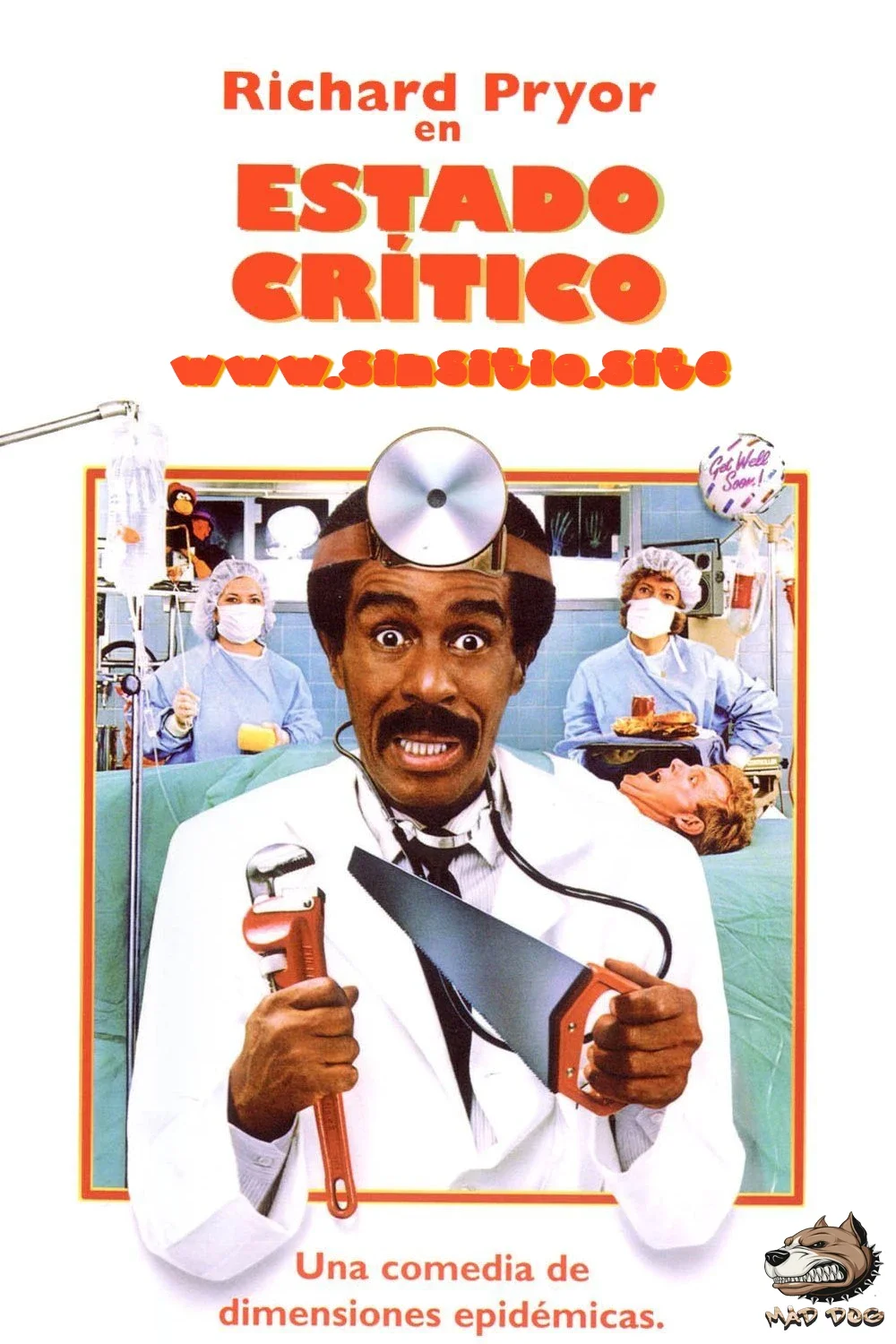 Estado crítico (1987).(Critical Condition) BDrip 1080p (Spanish-English) (By josemanuelps)