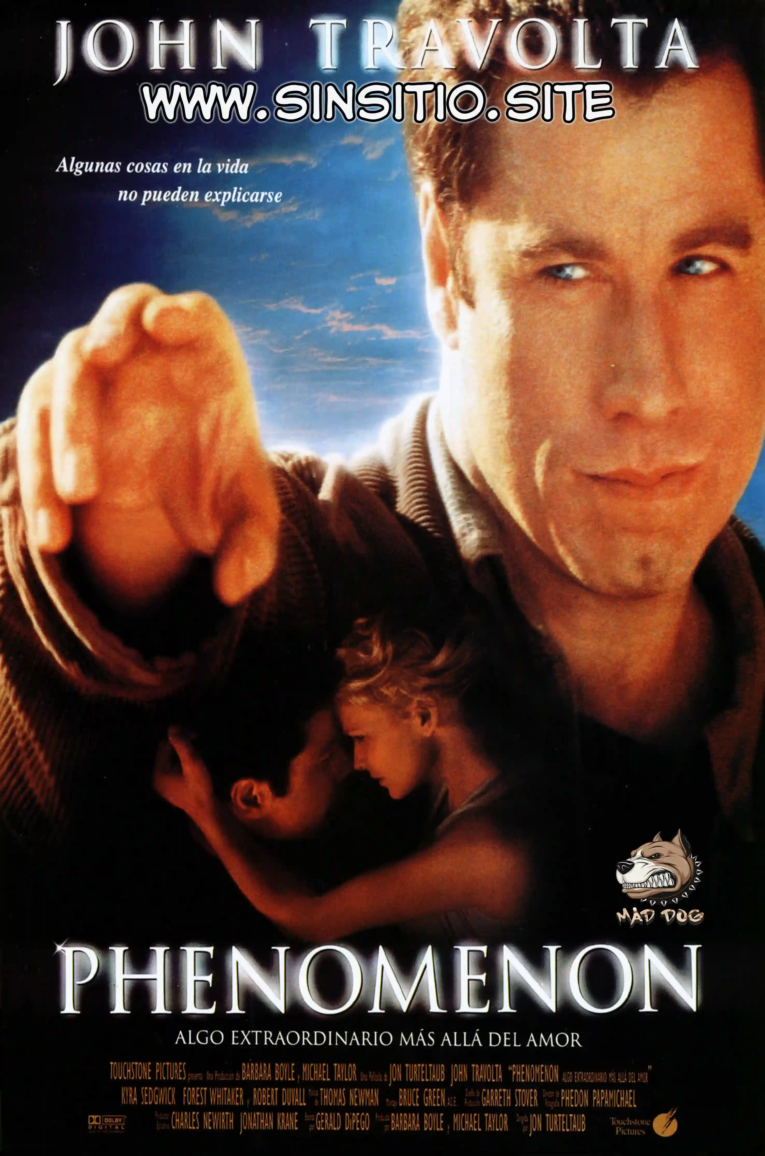 Phenomenon (1996).(Remasterizada).HEVC HD 1080p (Spanish-English+Subt)
