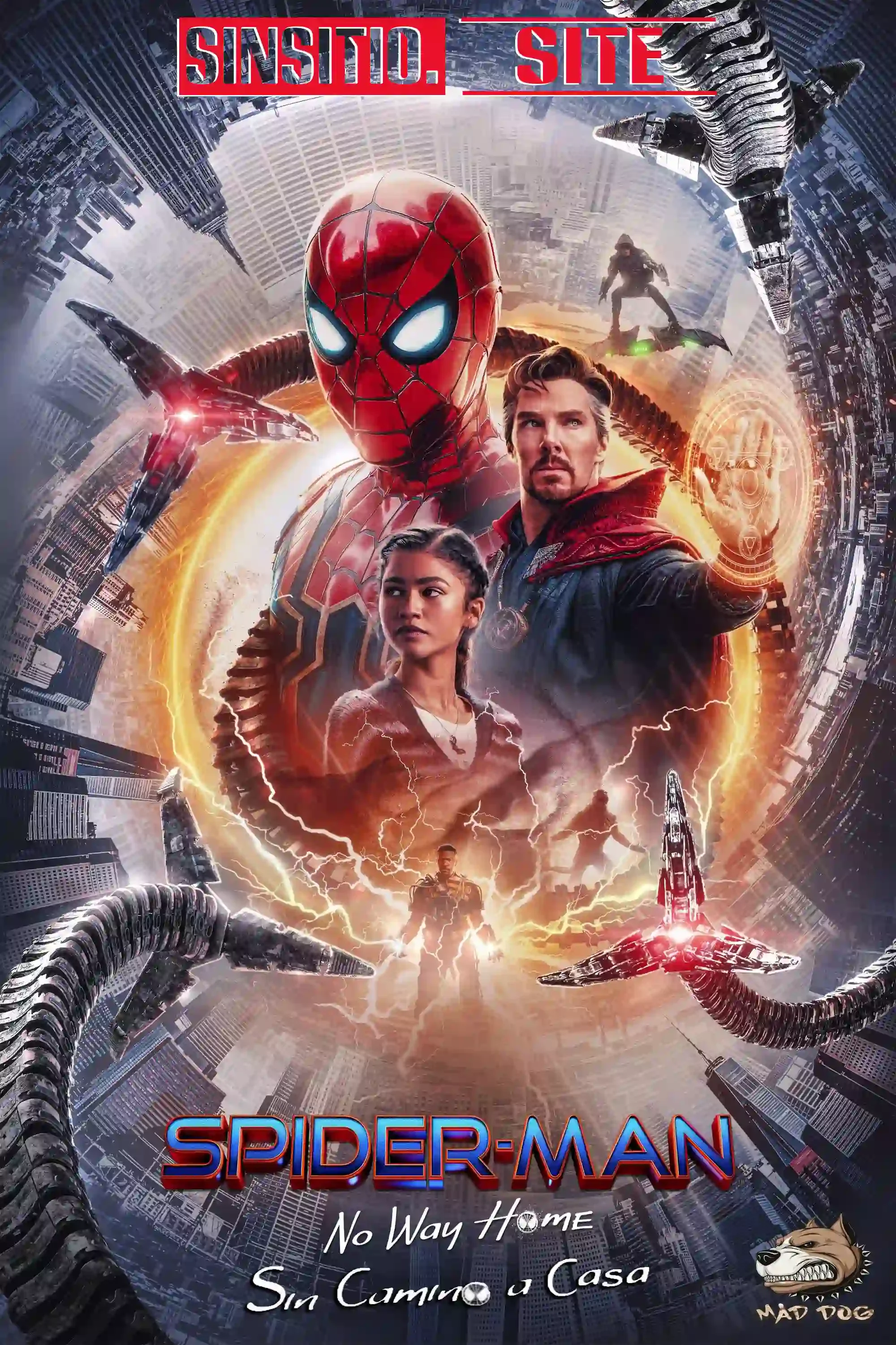 Spiderman,No Way Home (2021).HEVC WEB-DL 1080p (Spanish-English+Subs)