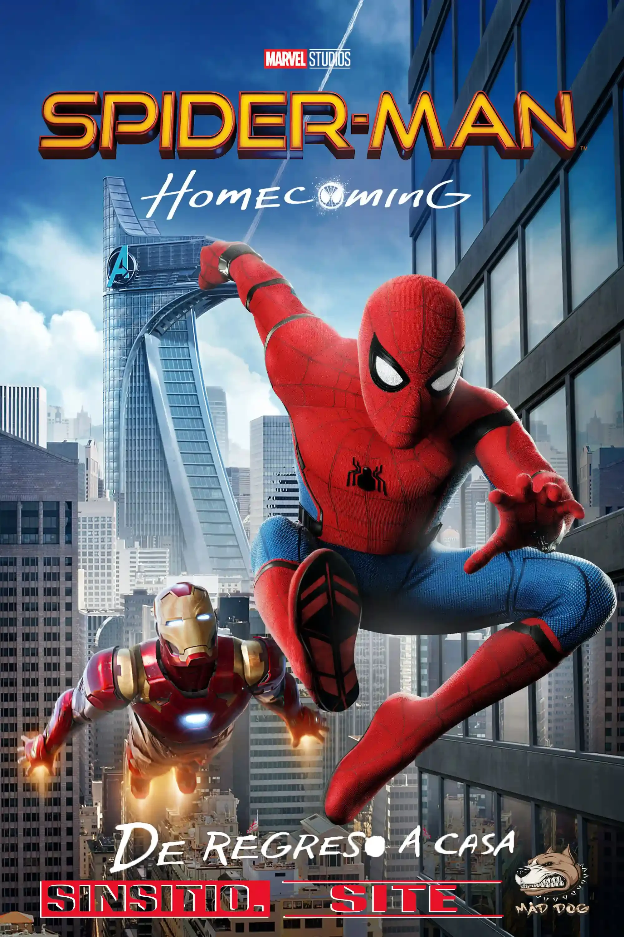 Spiderman,Homecoming (2017). (De Regreso A Casa) HEVC BDRip 1080p (Spanish-English+Subs)