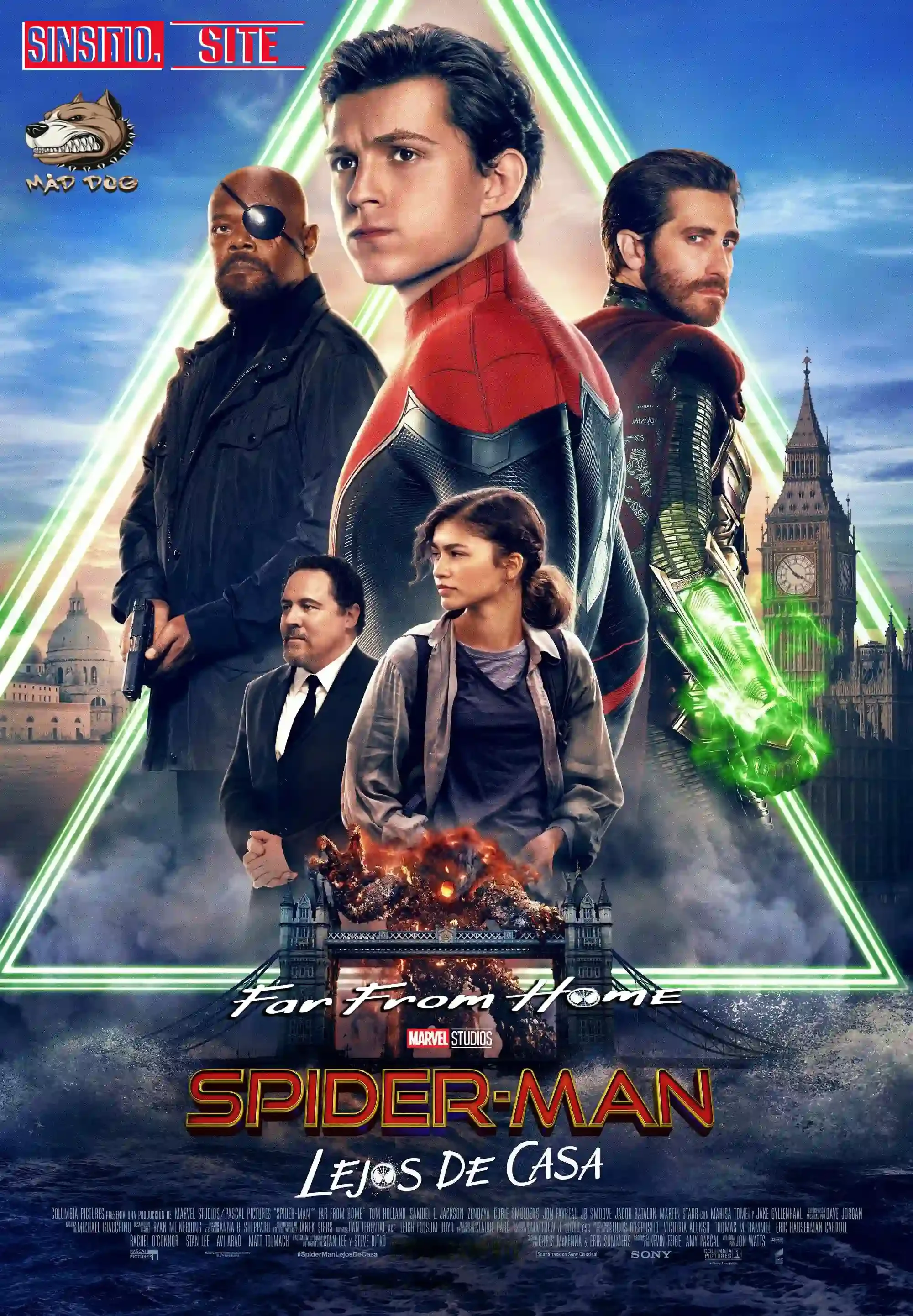 Spiderman,Lejos de casa (2019).HD 1080p (Spanish-English+Subs)