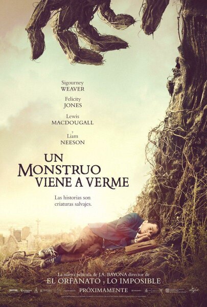 Un monstruo viene a verme (2016) BDRip 1080p H264 Castellano Ingles AC3 5.1 Subt