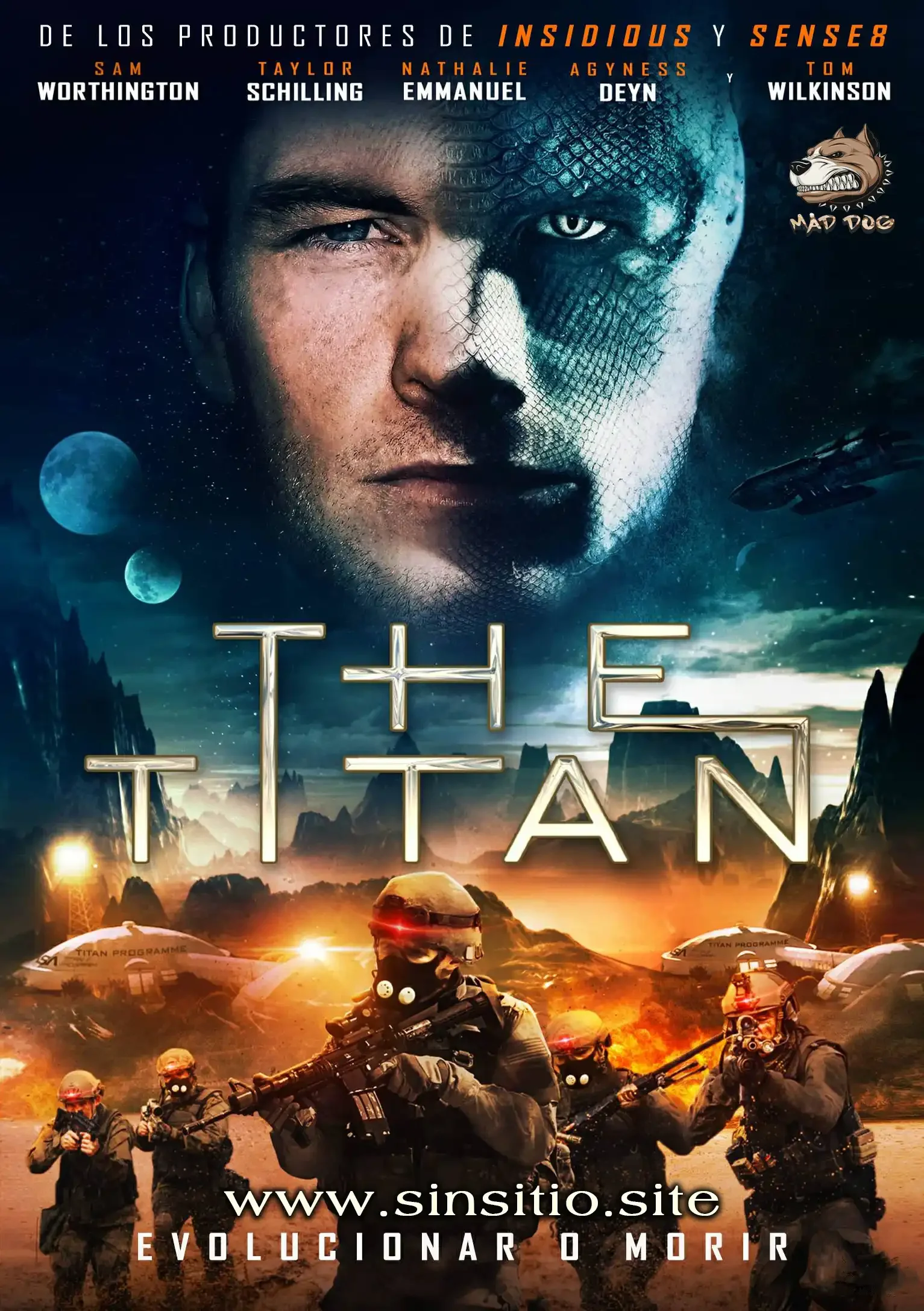 The Titan (2018).BDrip 1080p (Spanish-English+Subt)