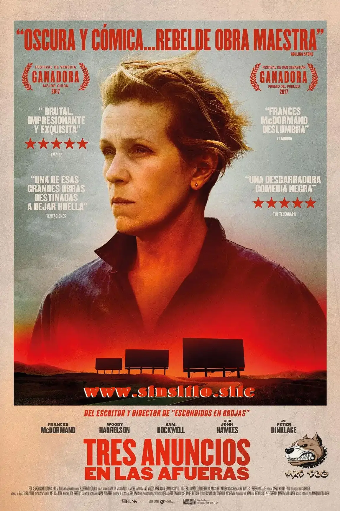 Tres anuncios en las afueras (2017).HD 1080p (Spanish-English+Subt)