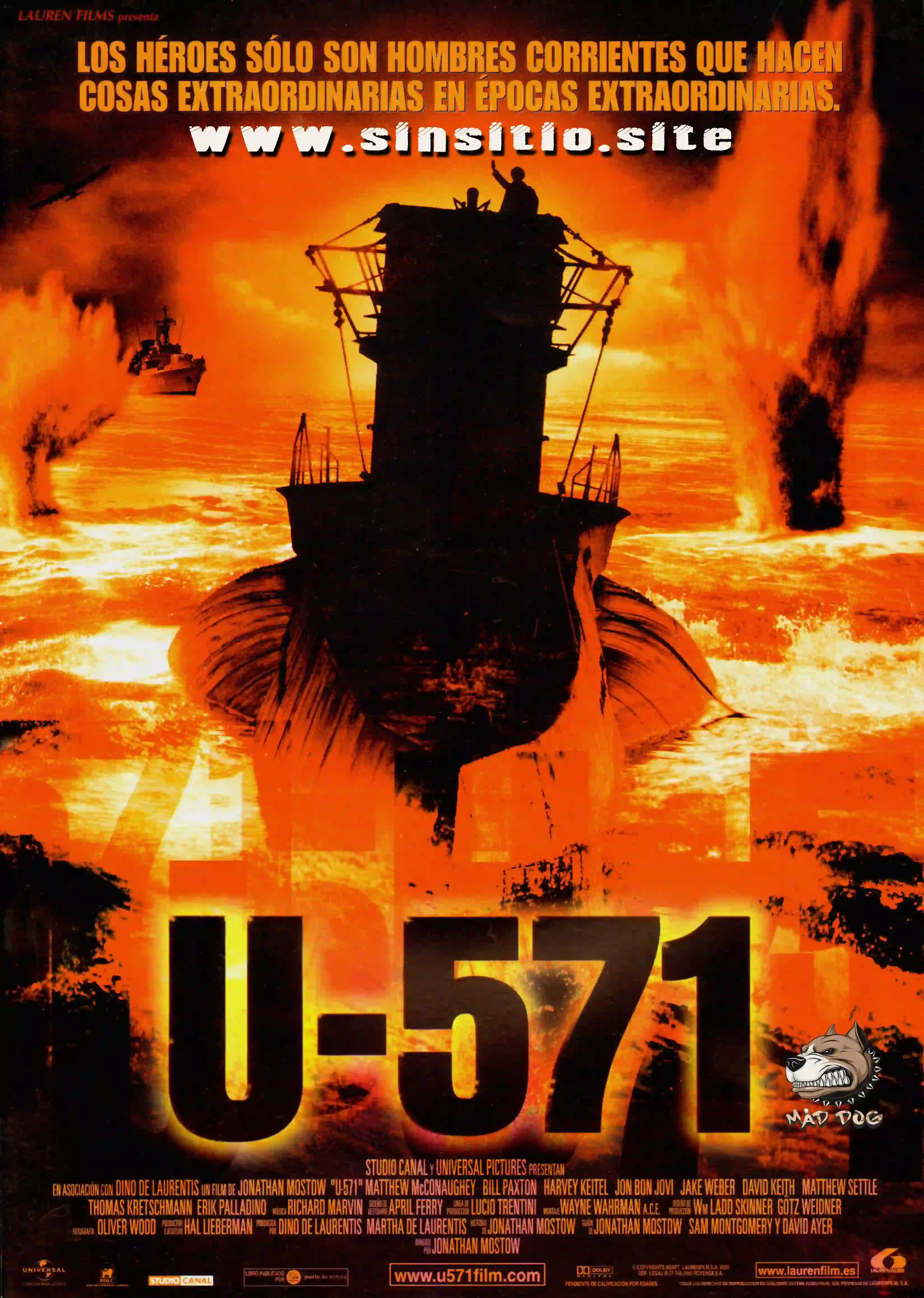 U-571 (2000).BDrip 1080p (Spanish-English+Subs)