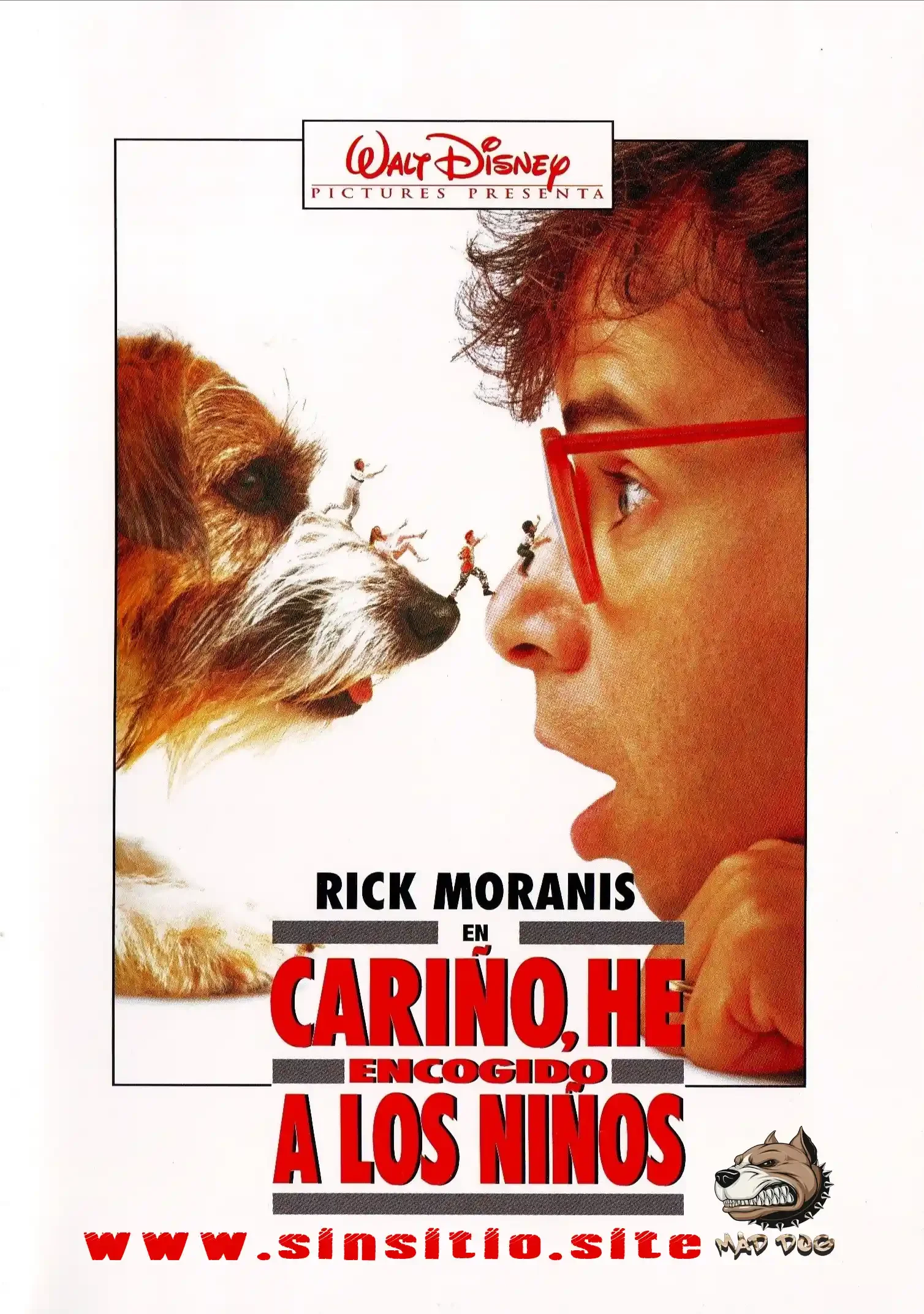 Cariño, he encogido a los niños (1989).BDrip 1080p (Spanish-English+Subt)