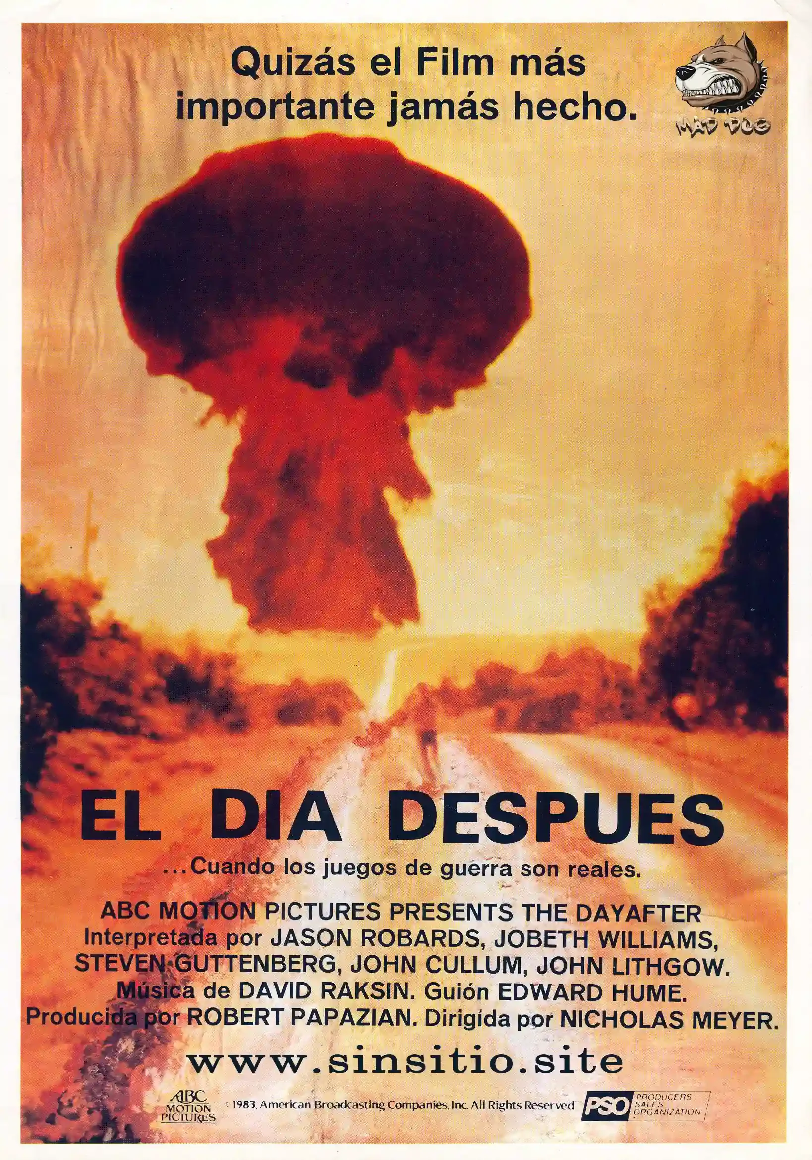 El dia después (1983). HEVC BDrip 1080p (Spanish-English+Subs)