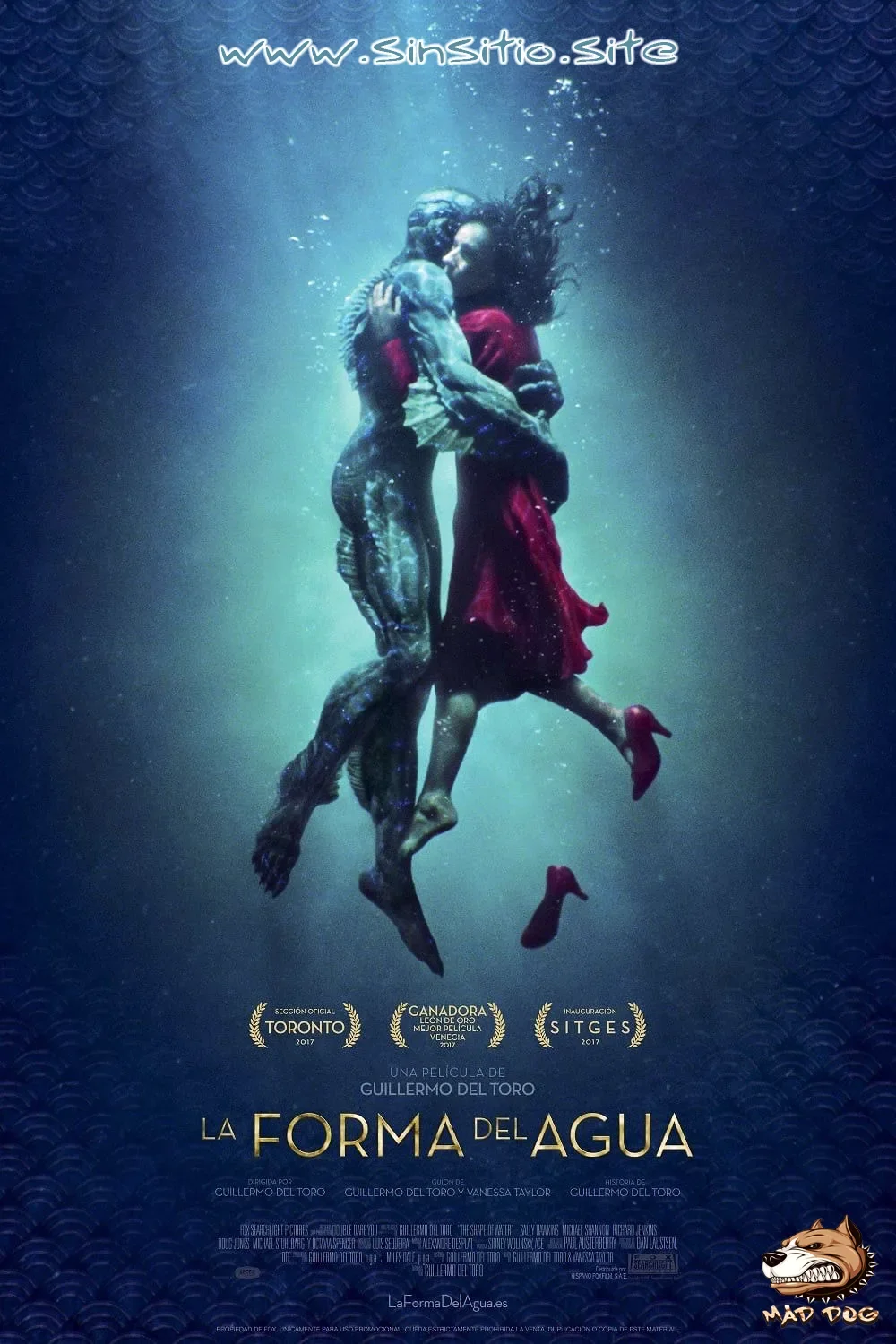 La forma del agua (2018).BDrip 720p (Spanish)