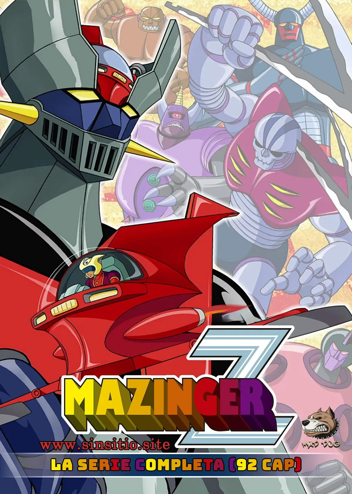 Mazinger Z (1972).HD 1080p (Spanish Varios-Japonés+Subs)