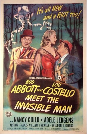 Abbott y Costello conocen al hombre invisible