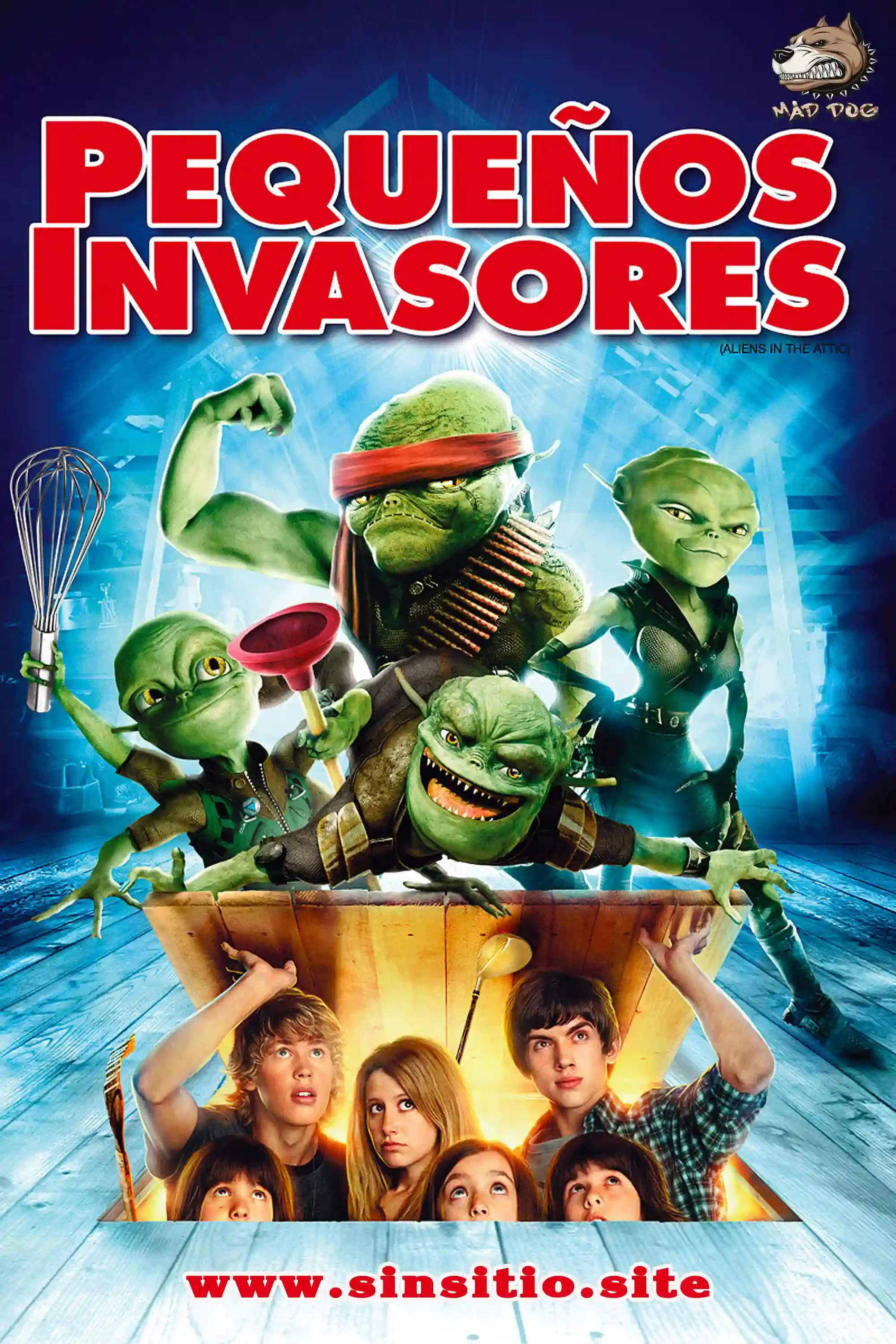 Pequeños invasores (2009).HEVC BDrip 1080p (Spanish-English+Subs)