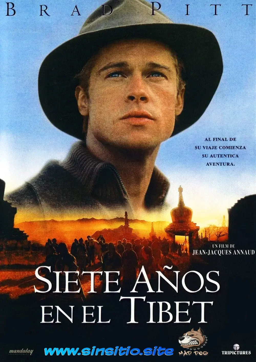 Siete años en el Tibet (1997).BDrip 720p (Spanish-English+Subt)