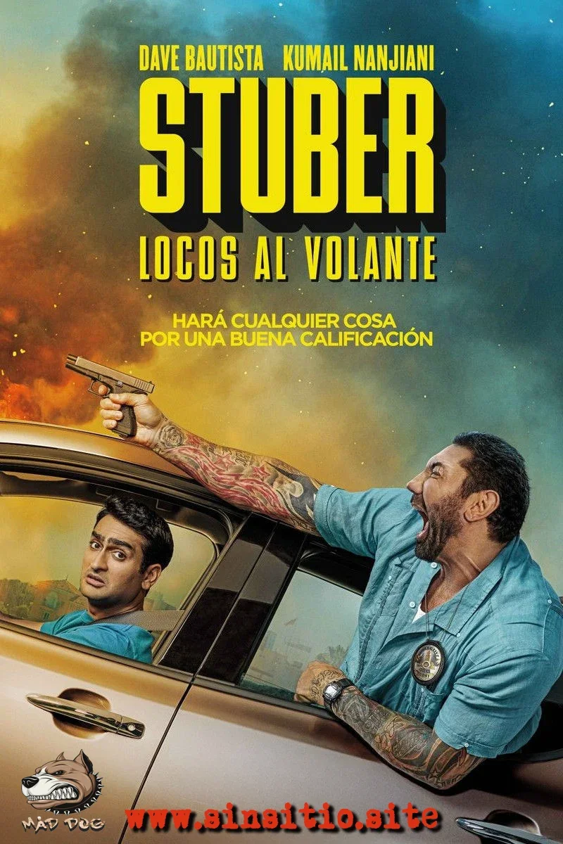 Stuber,Locos al volante (2019).BDrip 1080p (Spanish-English+Subt)