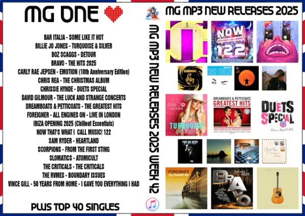 MP3 NEW RELEASES 2025 WEEK 42 Mp3
