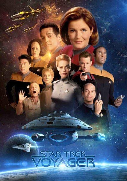 STAR TREK VOYAGER (1995) 7 (VOY) - MKV