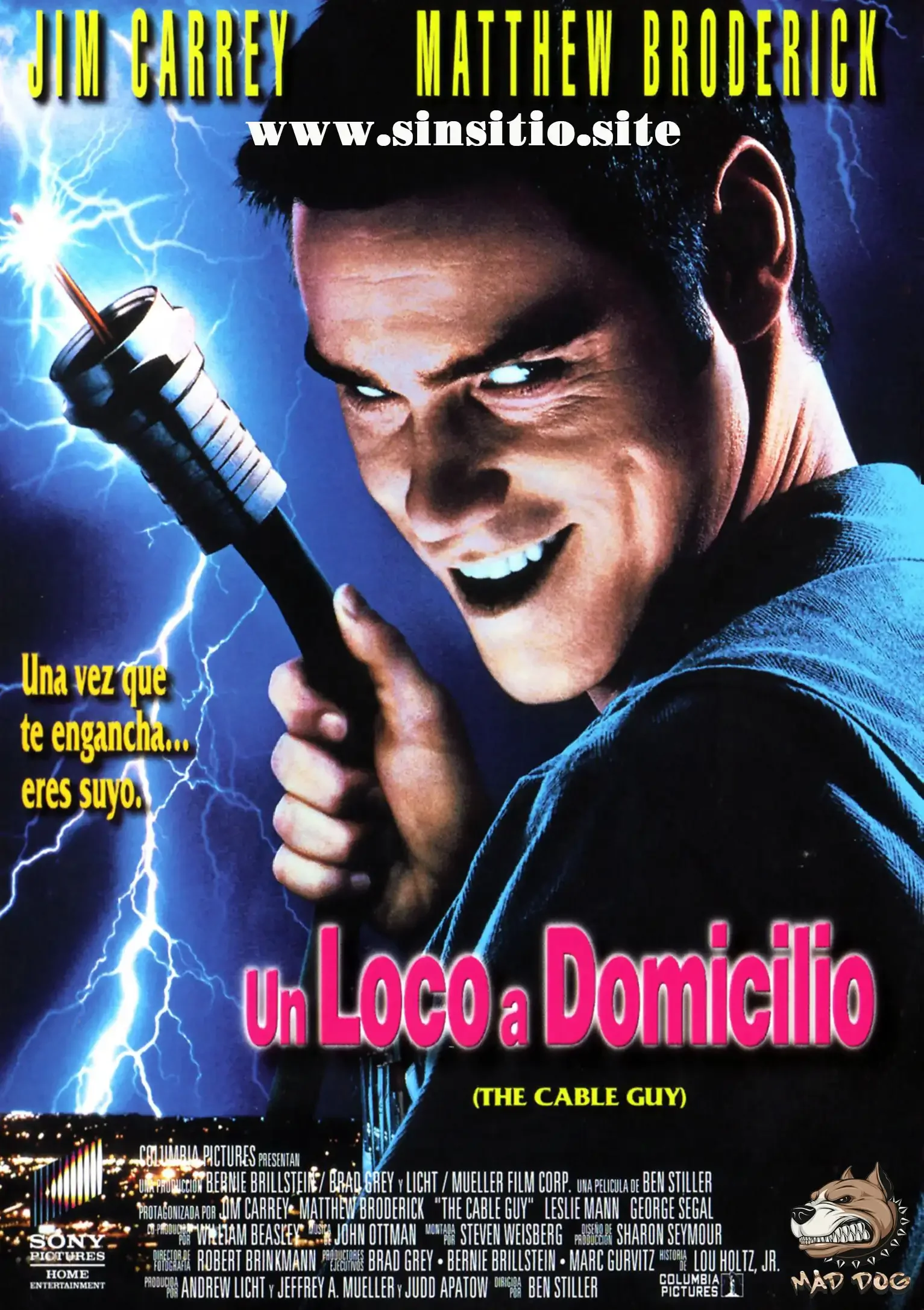 Un loco a domicilio (1996).HD 1080 (Spanish)