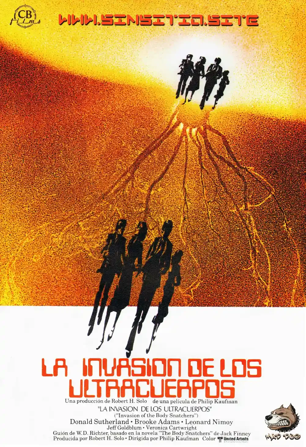 La invasion de los ultracuerpos (1978).BDrip 1080p (Spanish-English+Subs)