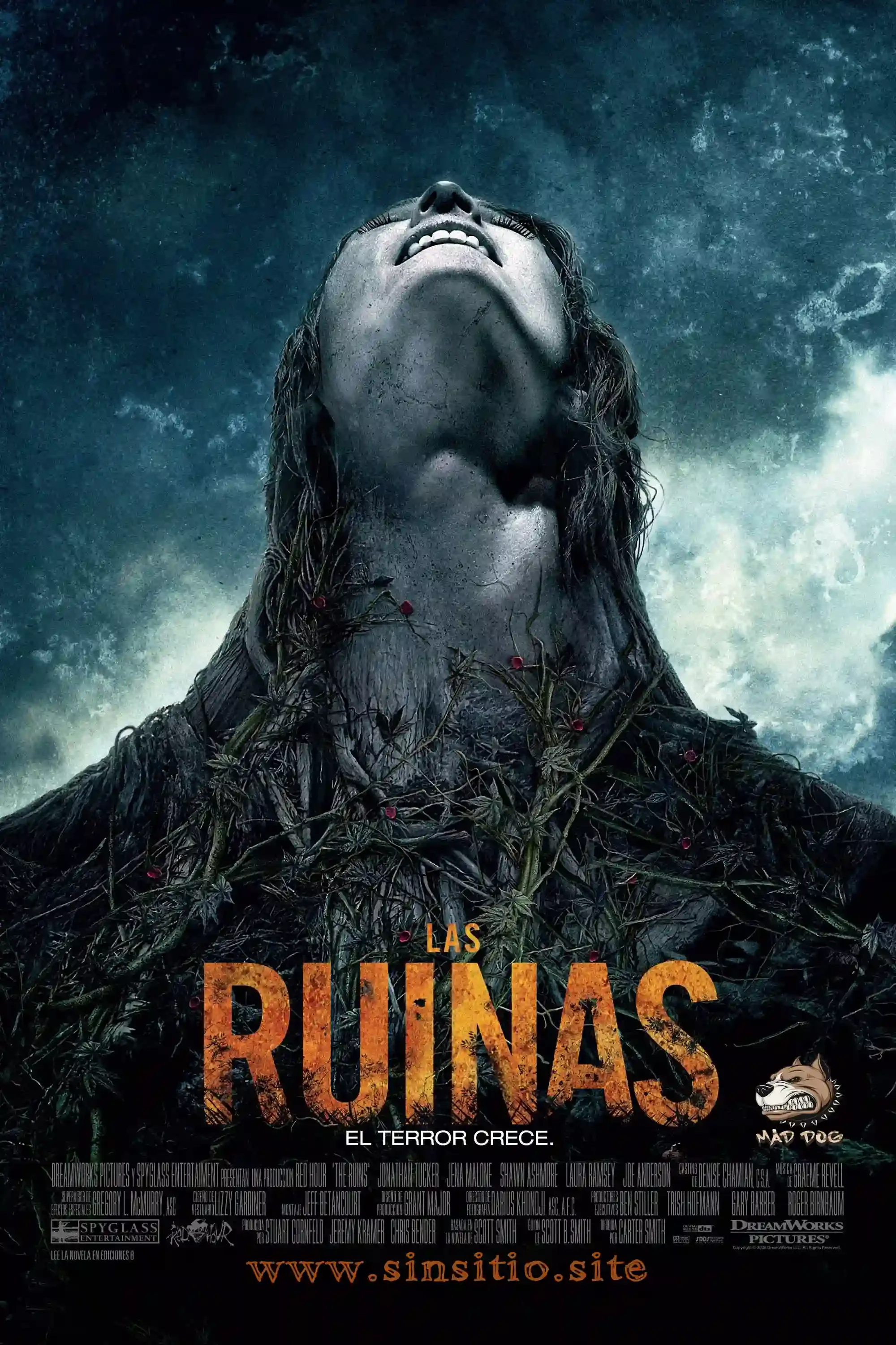 Las ruinas (2008).BDrip 1080p (Spanish-English+Subt)