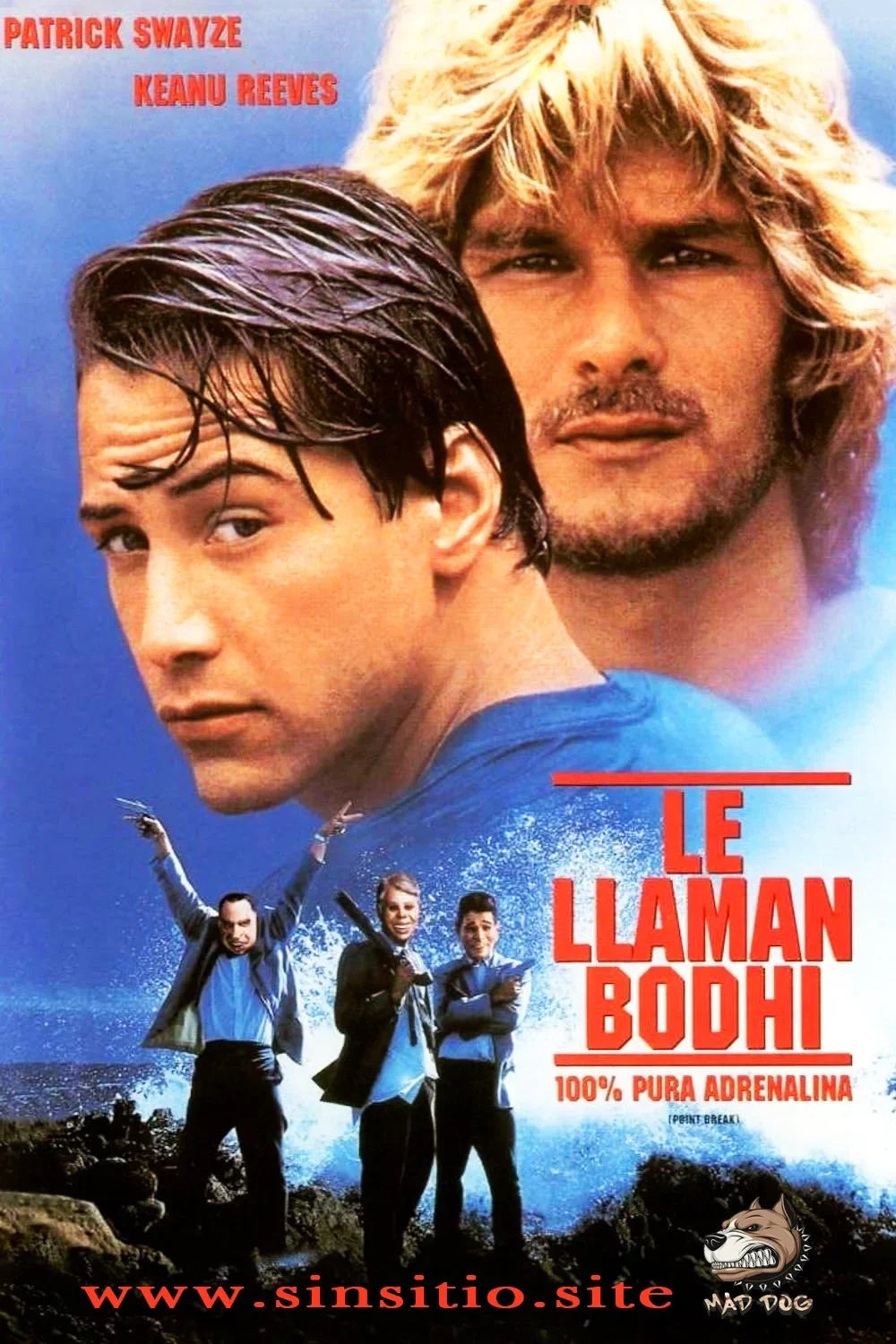 Le Llaman Bodhi (1991).(Point Break) Hd 1080p (Spanish-English+Subt)