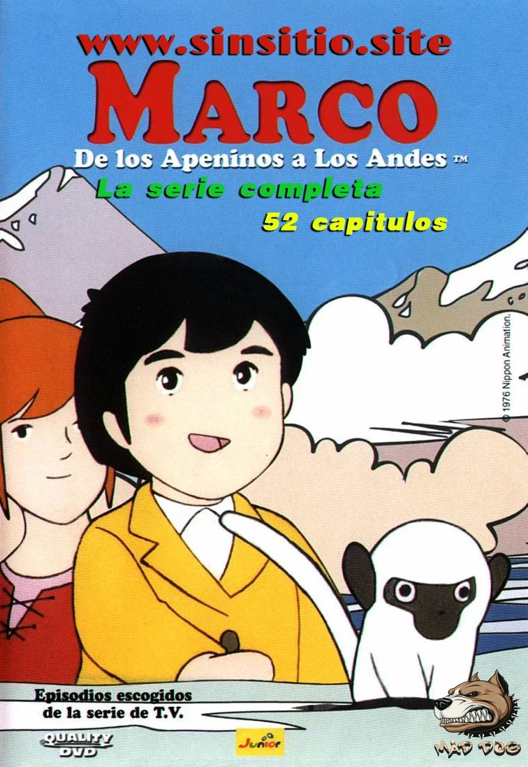 Marco, de los Apeninos a los Andes (1976).[HDTV]