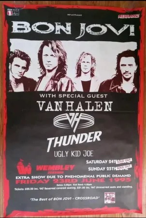 Bon Jovi-Live From London Wembley (1995)