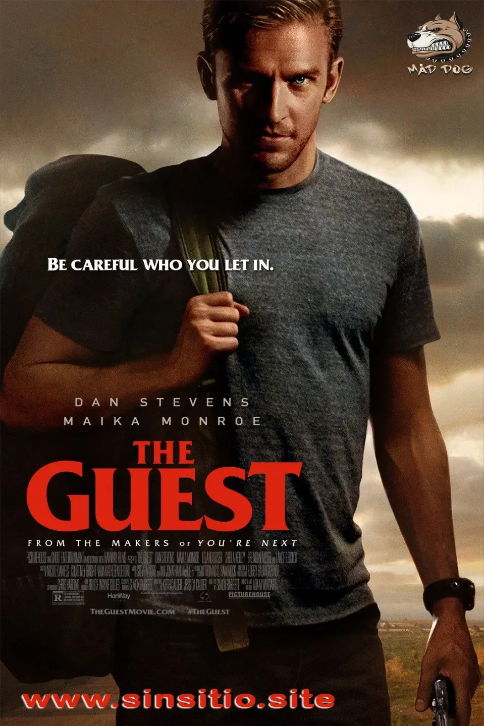 The Guest (2014).MicroHD 1080p (Spanish-English+Subs)