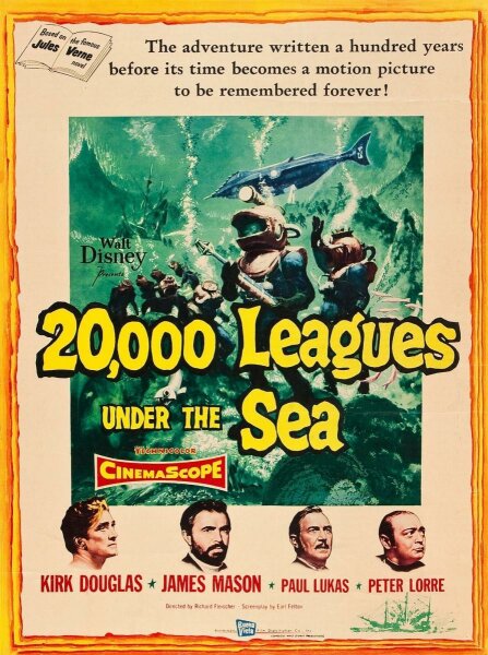 20.000 LEGUAS DE VIAJE SUBMARINO (1954)