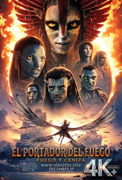 🔥 Avatar: Fuego y ceniza BDrip XviD Castellano