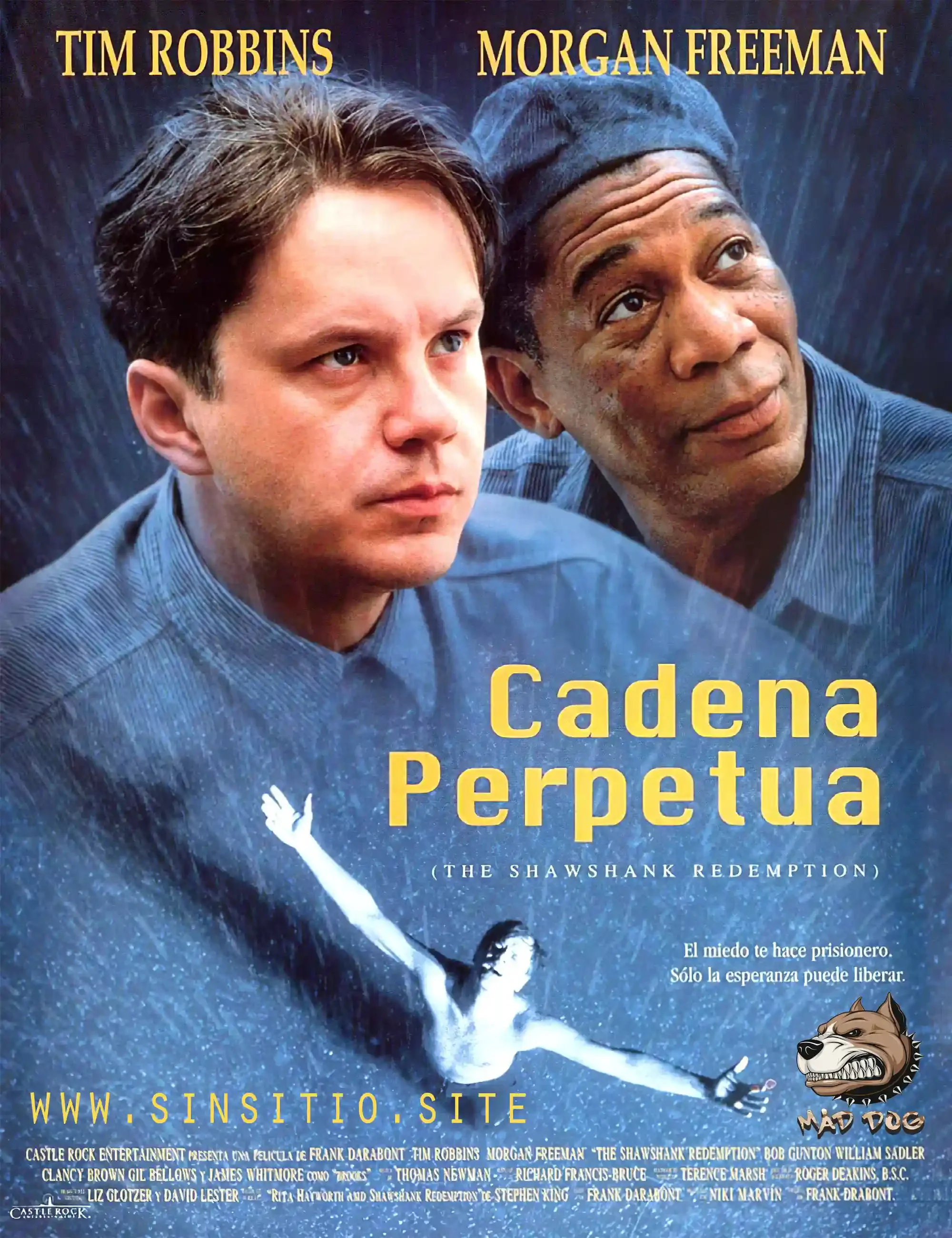 Cadena perpetua (1994).(Remasterizada) HEVC HD 1080p (Spanish-English+Subs)