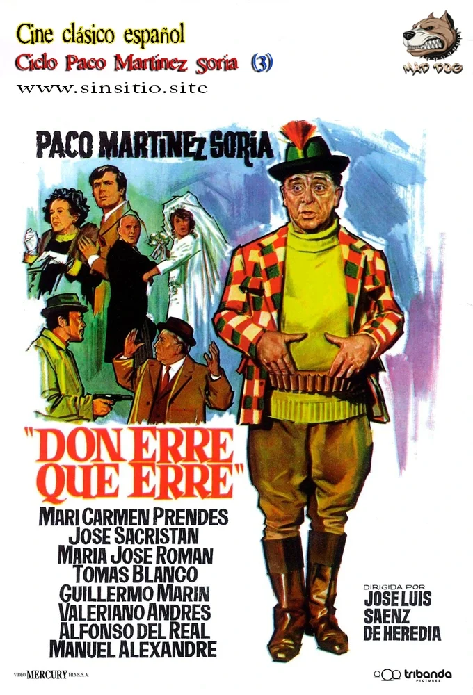 Don erre que erre (1970).Paco Martinez Soria (Spanish).BDrip 720p