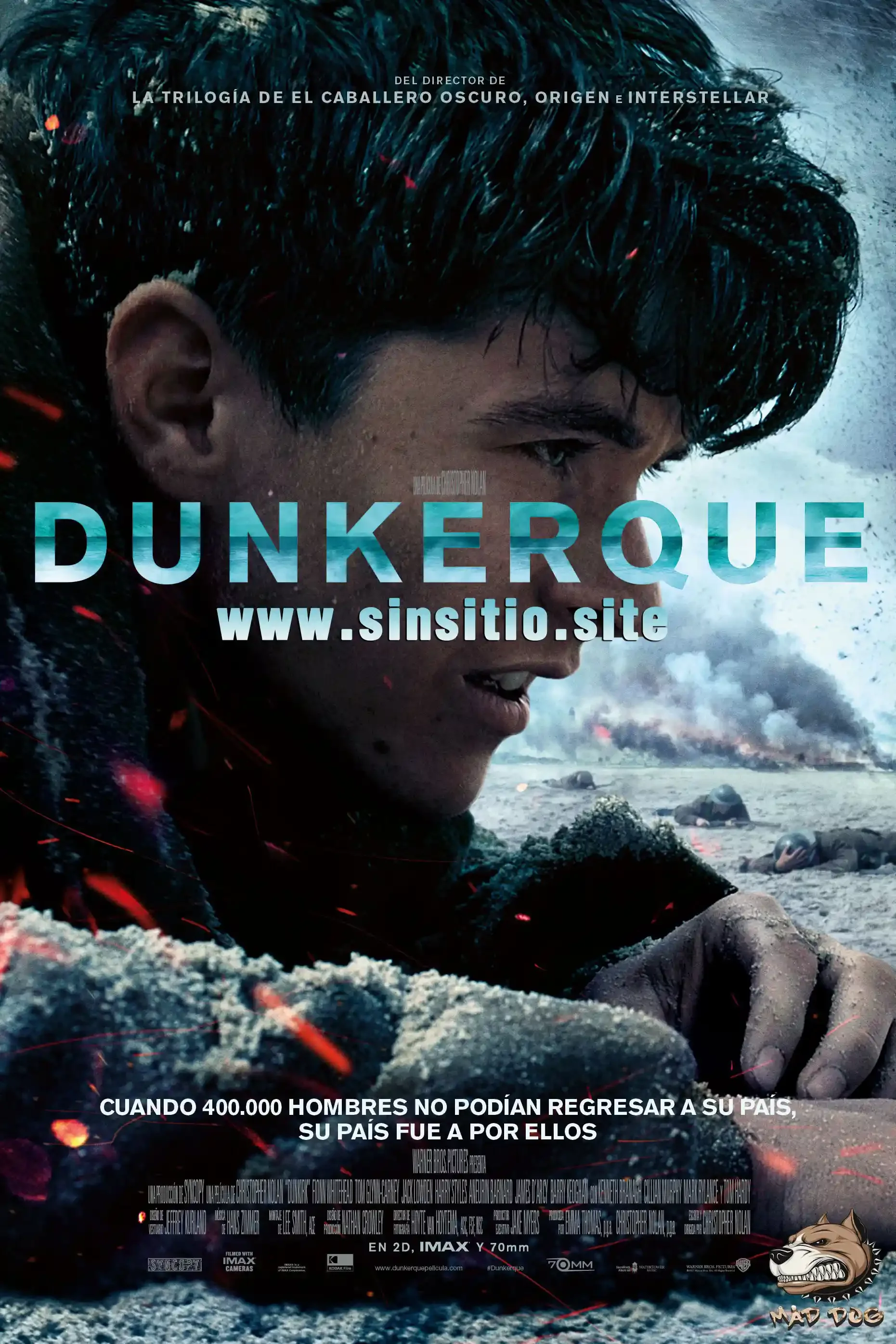 Dunkerque (2017).BDrip 1080p (Spanish-English+Subs)