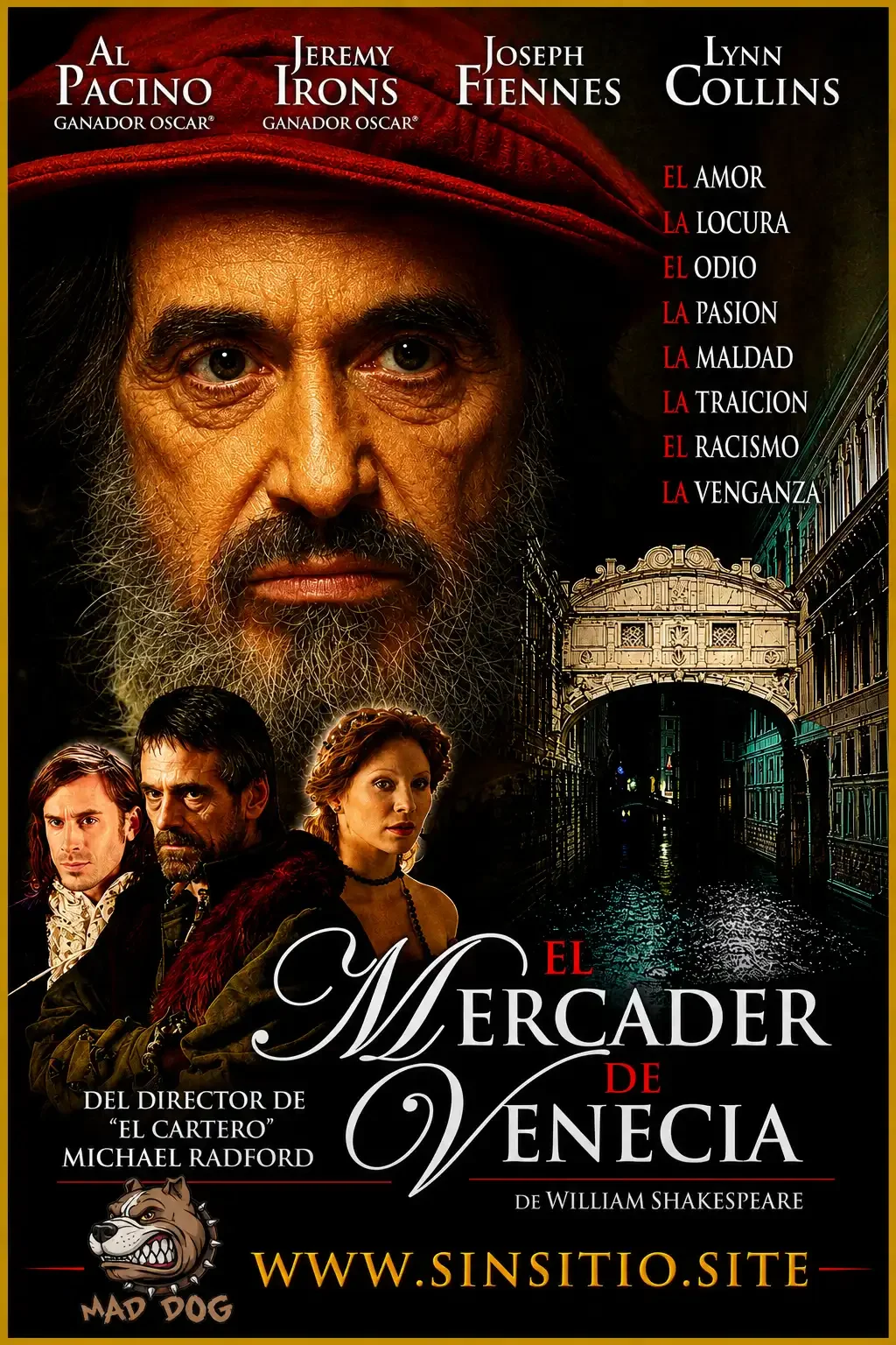 El mercader de Venecia (2004).HEVC 1080p (Spanish-English+Subs)