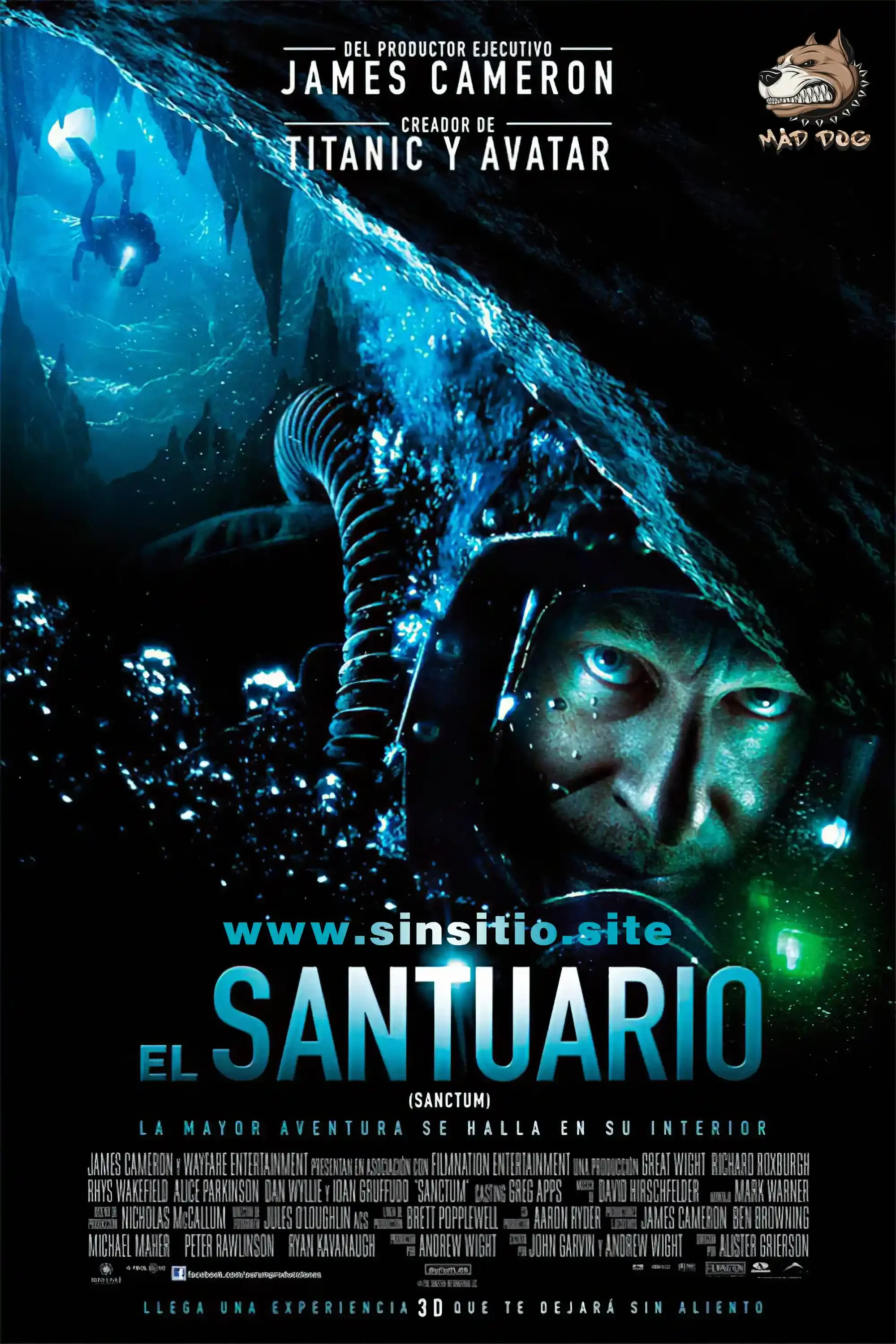 El Santuario (2011).(Sanctum) BDrip 1080p (Spanish-English+Subs)