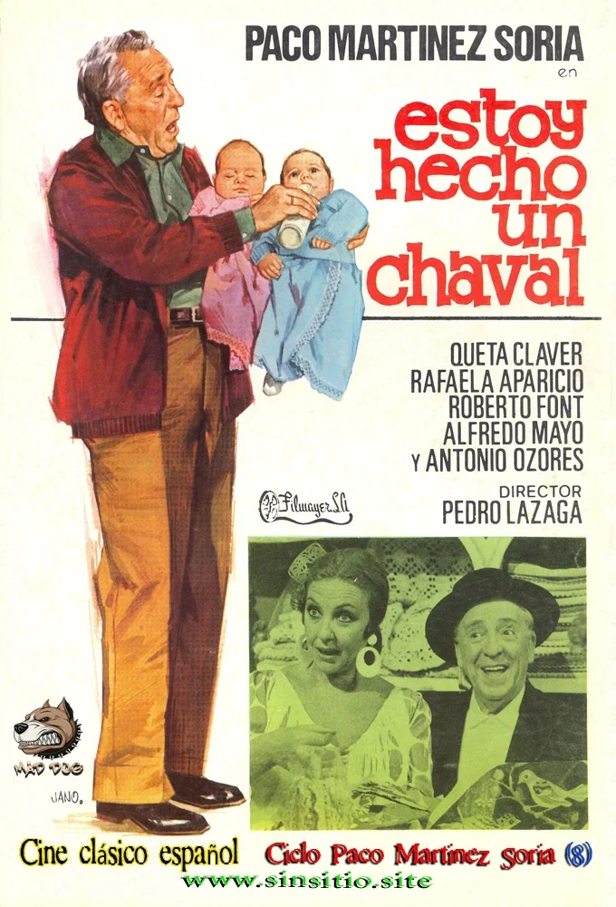 Estoy hecho un chaval (1977).(Dvdrip) (Paco Martinez Soria)