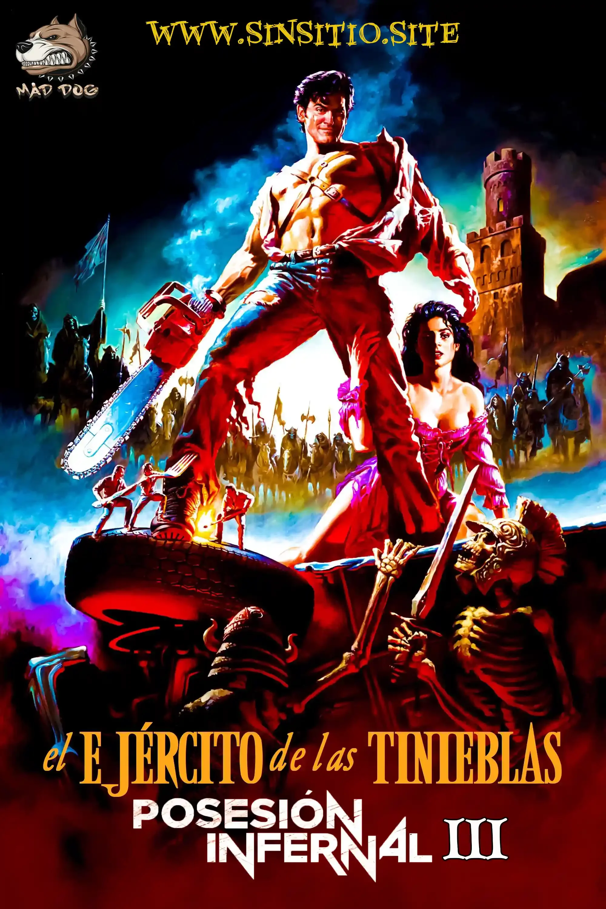 Posesión infernal III,El ejército de las tinieblas (1992).BDrip 1080p (Spanish-English+Subs)