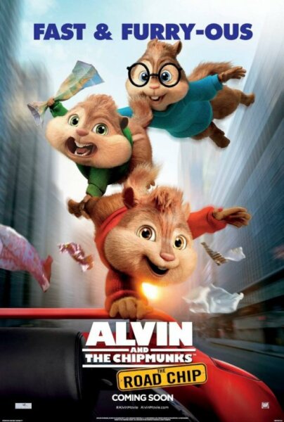 Alvin y las ardillas: Fiesta sobre ruedas (2015) DVDrip XviD Castellano