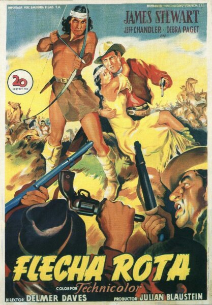 Flecha rota (1950)
