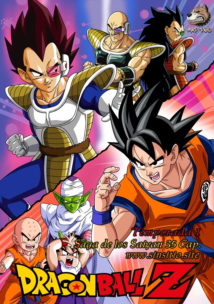 Dragon Ball Z (1989) - Saga de los Saiyan (35 Cap.) HEVC 1080p (Spanish)